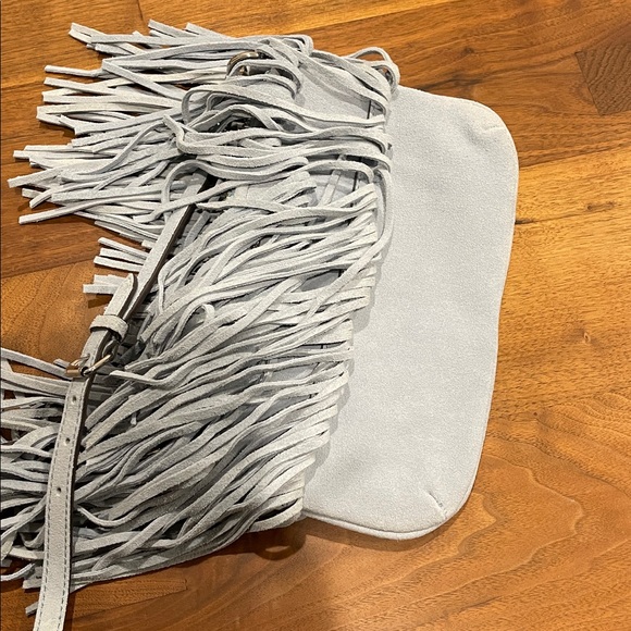 Rebecca Minkoff Finn Crossbody Bag in Pale Blue - Picture 6 of 8